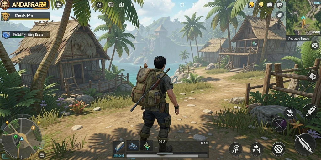 Gameplay ANDARA88 menampilkan dunia terbuka yang memukau dan penuh petualangan.