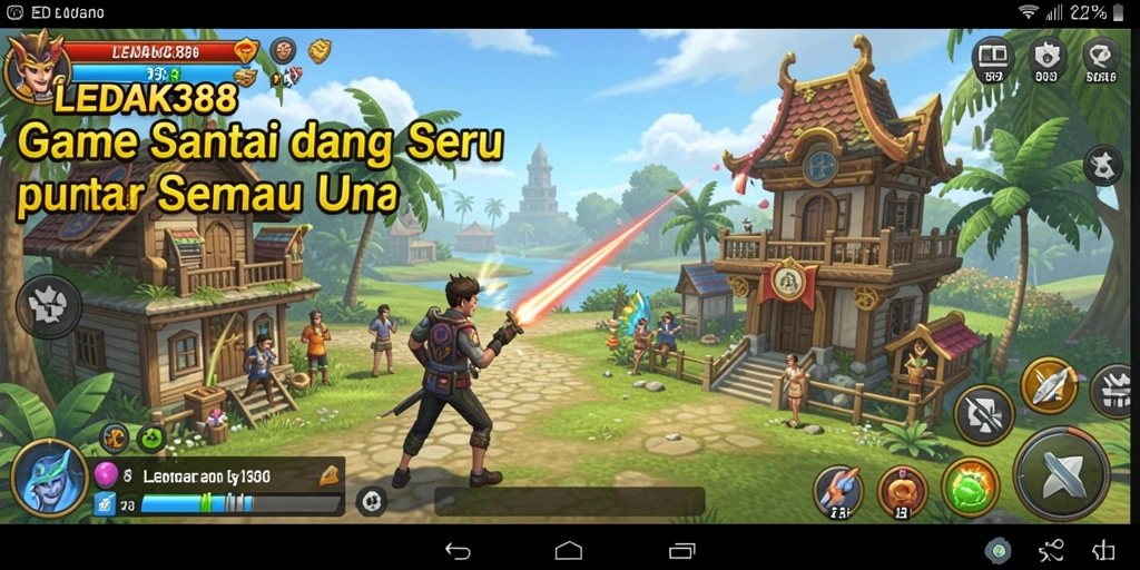 Tampilan gameplay <strong>LEDAK388</strong> yang menarik dan penuh warna.