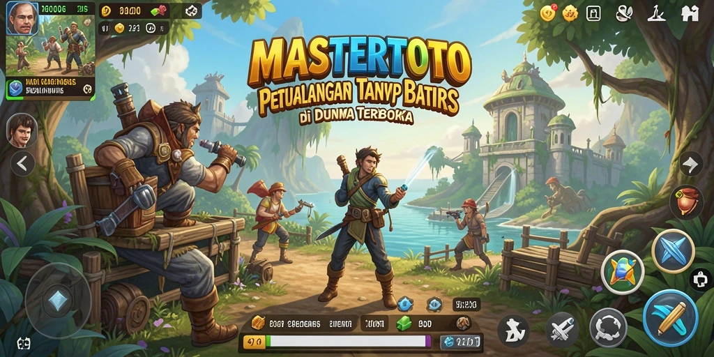 Tangkapan layar permainan Open World di MASTERTOTO, menampilkan petualangan yang seru.