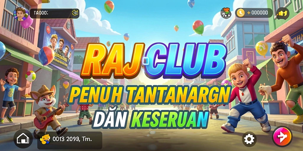 Screenshot RAJACLUB menunjukkan aksi permainan Arcade yang mendebarkan.