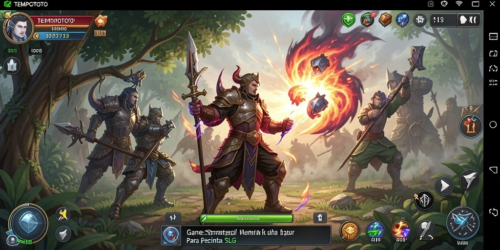 Screenshot gameplay TEMPOTOTO dengan strategi mendalam.